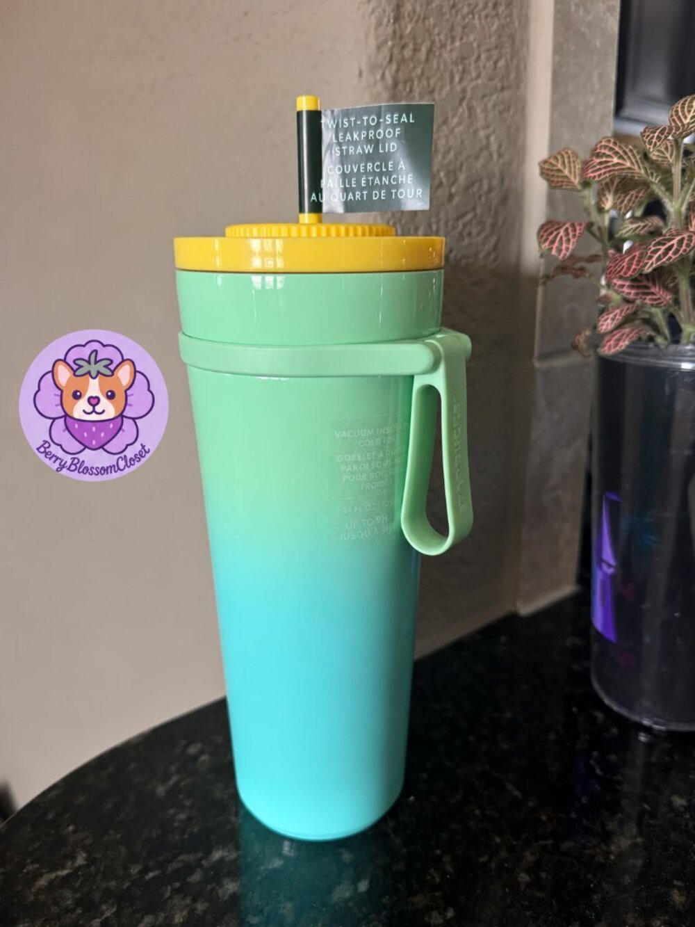 Starbucks 24 oz Insulated Tumbler Twist-to-Seal Lid